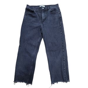 Abercrombie & Fitch the Ankle Straight Ultra High Rise Jeans